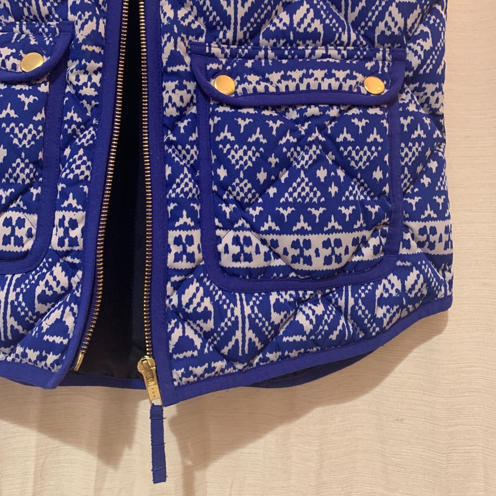 J Crew Excursion Fair Isle Down Vest - image 7